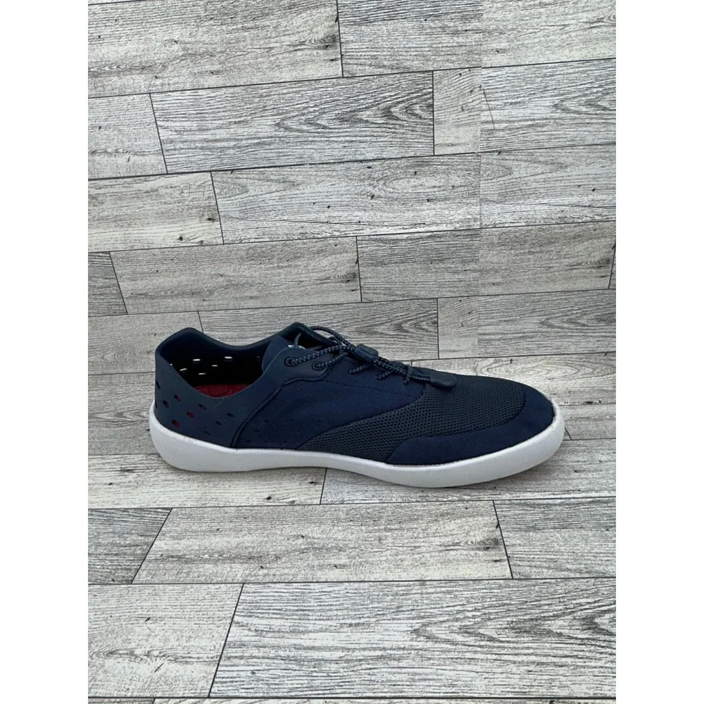Sperry 7 SEAS 3-Eye Men Navy Blue Water Resistant Boat Shoes STS17592 Size 9